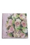 Servitt 20pk rosa roser rosa roser