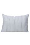Polar Emma pute 50x70cm hvit/grå stripet