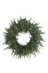 Krans thuja med 30 LED-lys grønn