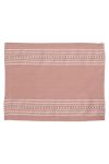 Dekke Margot brikke 33x45cm rosa