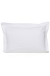 Royal Classic sateng putetrekk med ramme hvit