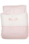 Royal Classic barnesengesett med elefantdekor rosa.