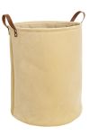 Kurv rund med hanker beige