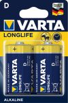 Varta Batteri Longlife D/LR20-BL 2 d/lr20