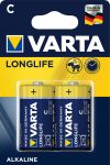 Varta Batteri Longlife C - BL 2 standard