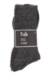 Safa 2pk ull arbeidssokk mørkegrå