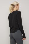 Active Sport Treningstopp langermet Oslo sort