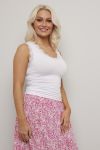 LT Clothing Topp Seamless Danita hvit