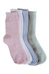 Basic Sokker 5pk rosa