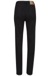 Fair Lady High waist jeans med rette ben sort