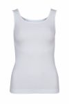 Crossbow seamless singlet med brede stropper hvit
