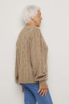 Cardigan Louise  Mørk beige