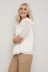 Bluse Gina Hvit