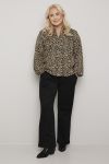 Bluse Wenche Leopardmønster