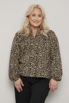 Bluse Wenche Leopardmønster