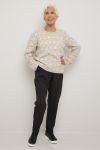 Strikkegenser Amalie Beige