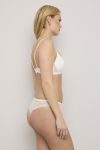 Amanda BH ensfarget Offwhite