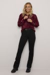 Bluse Alba Burgunder