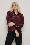Bluse Alba Burgunder