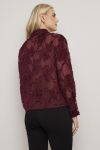 Bluse Alba Burgunder