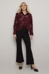Bluse Alba Burgunder