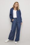 Tencel bluse Blå