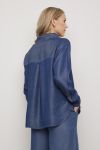 Tencel bluse Blå