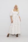 Kjole Nanette Beige