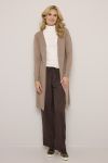 Rollo lang cardigan Beige