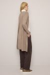Rollo lang cardigan Beige