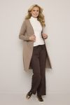 Rollo lang cardigan Beige