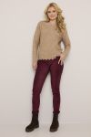 Tilla stripete genser Beige