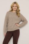 Sonia genser med stener Beige