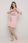 Oversize t-skjorte Bambi Rosa