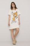 Oversize t-skjorte Bambi Hvit