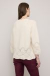 Strikkegenser Hedda Offwhite