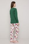 Pyjamas Grinch Grønn-rosa