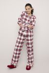 Pyjamas flanell Rødrutet