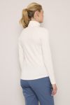 Treningstopp half zip Lone Hvit