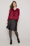Bluse Saga Plomme