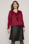 Bluse Saga Plomme