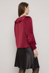 Bluse Saga Plomme