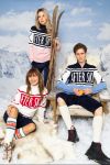 Genser St Moritz Marine-rosa