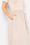 Kjole Sabrina Beige