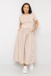 Kjole Sabrina Beige