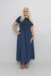 Kjole Sabrina Mørk marine