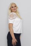 Topp Elina Hvit