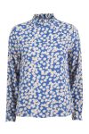 Lifetime Gwyneth bluse med høy hals blå
