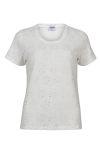 Nightwear pyjamastopp med stjerneprint offwhite