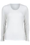 Nightwear Halley langermet pyjamastopp offwhite